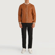 Willis Varsity Leren Jas voor Heren – alternate product view 3