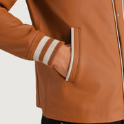 Willis Varsity Leren Jas voor Heren – alternate product view 6