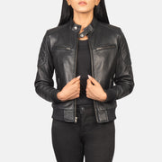 
Zenna Leren Bomberjack voor Dames – alternate product view 1