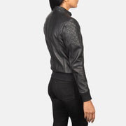 
Zenna Leren Bomberjack voor Dames – alternate product view 5