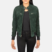 
Zenna Leren Bomberjack voor Dames – alternate product view 1