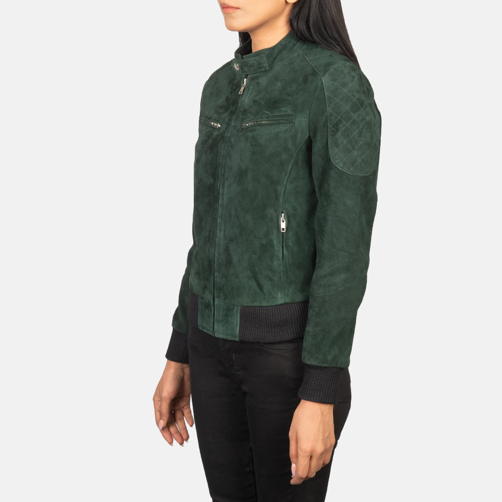 
Zenna Leren Bomberjack voor Dames – alternate product view 2