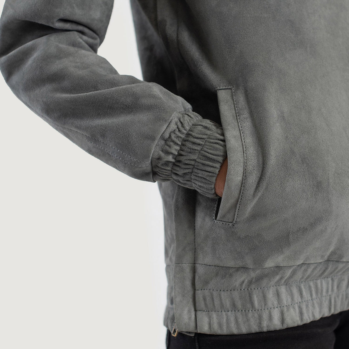 Zest Hooded Pullover Leren Jas voor Dames – alternate product view 6